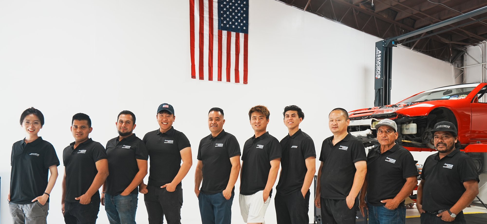 The Assurance Collision team at our San Jose shop